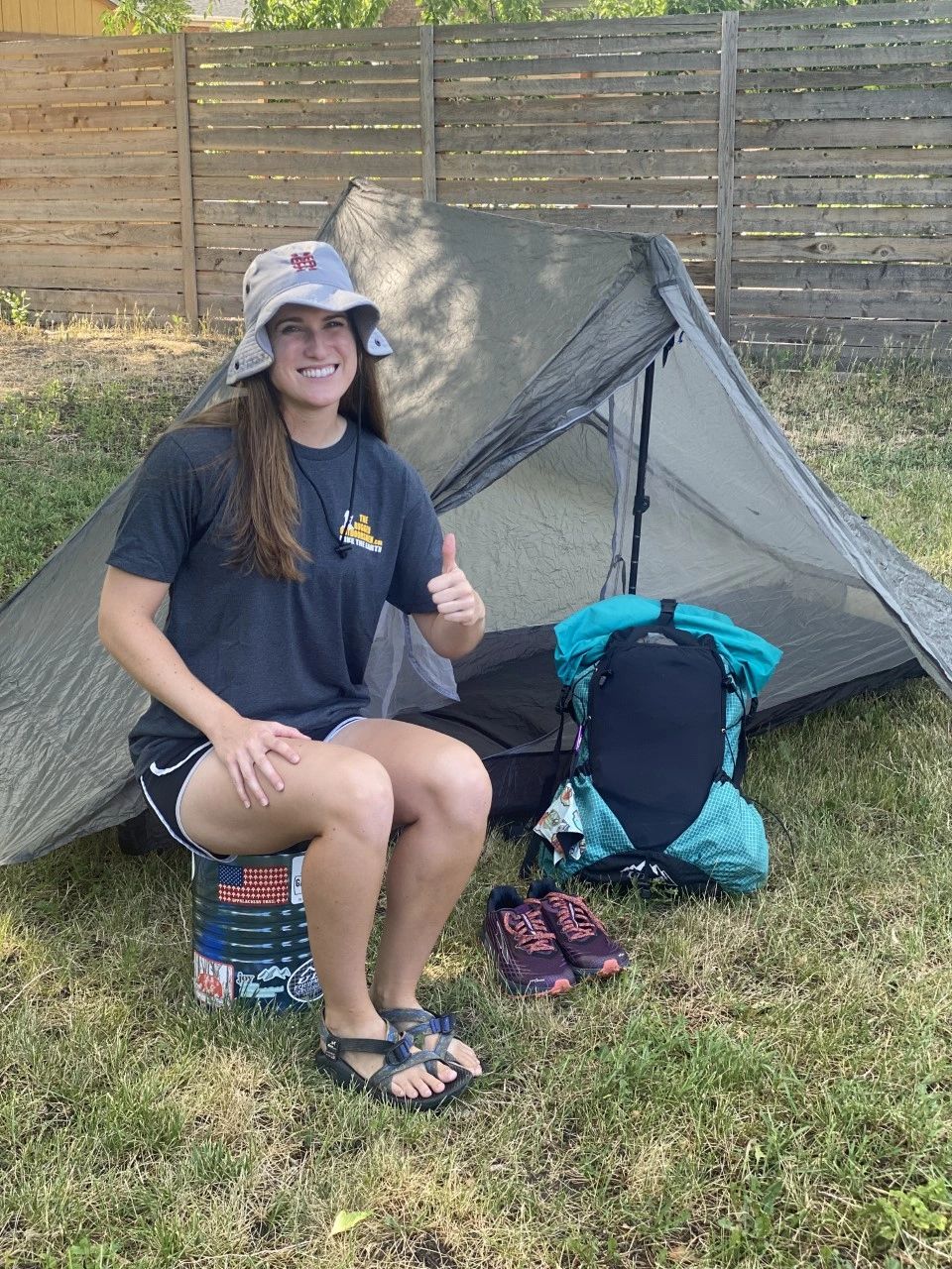 JMT update- Andrea is hitting the trail